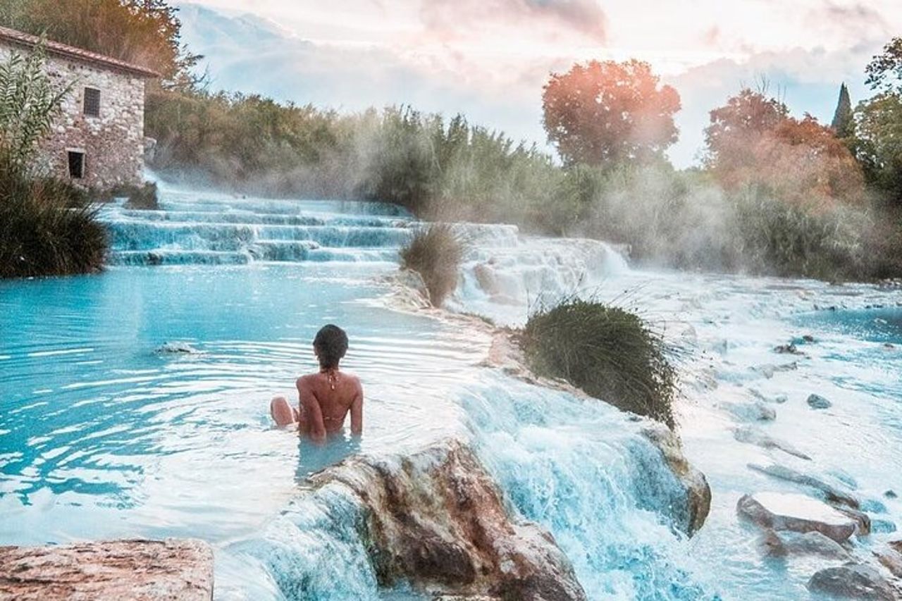 Tour guidato alle meravigliose cascate termali di Saturnia — 3