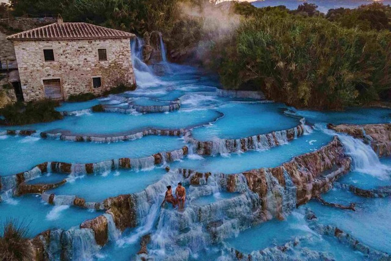 Tour guidato alle meravigliose cascate termali di Saturnia — 6