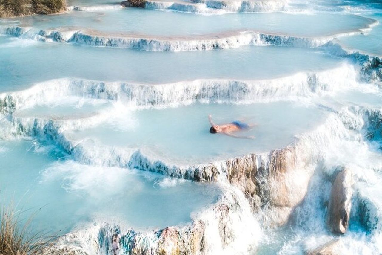 Tour guidato alle meravigliose cascate termali di Saturnia — 7