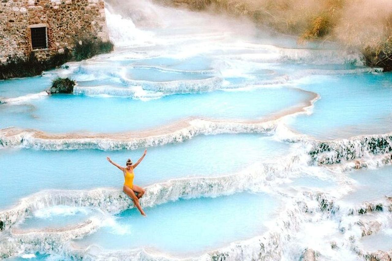 Tour guidato alle meravigliose cascate termali di Saturnia — 8