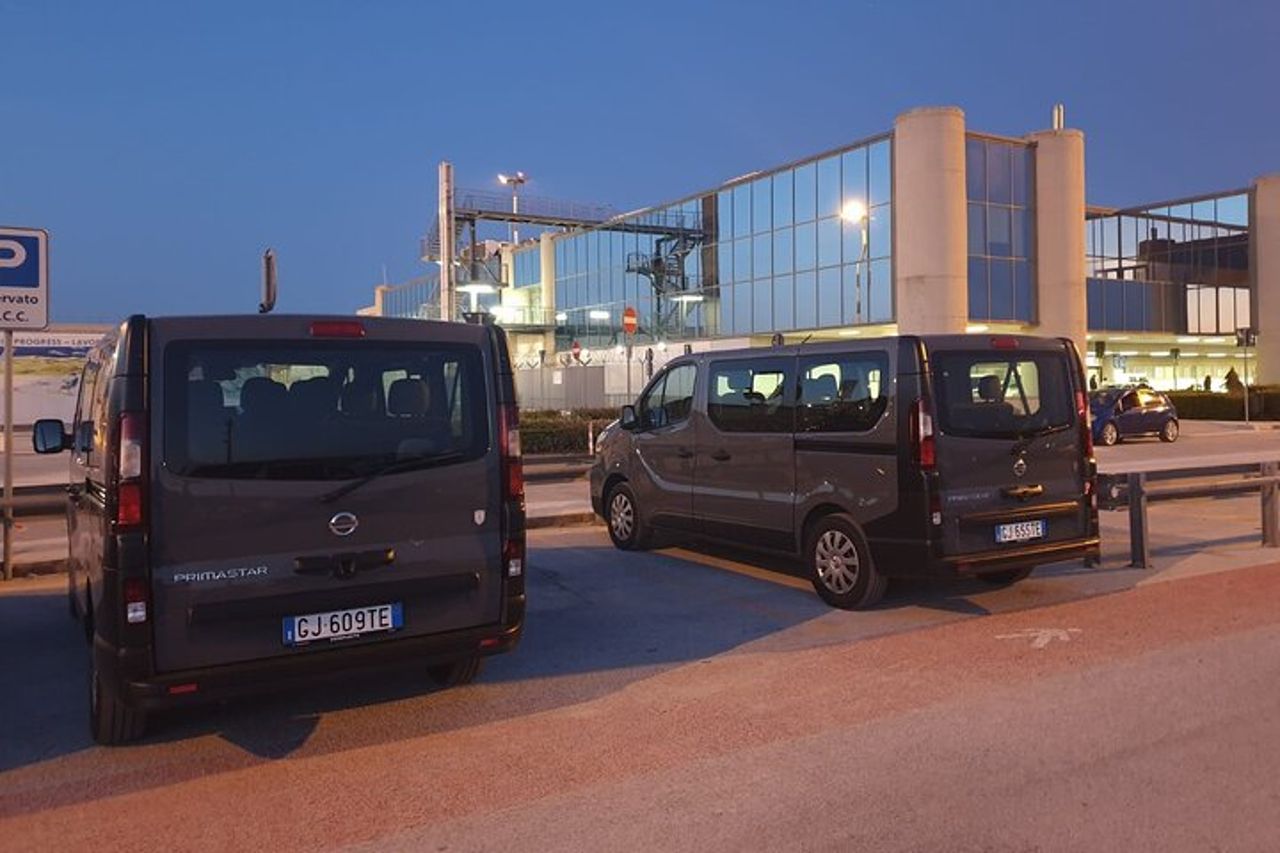 Transfer privato da San Vito Lo Capo all'aeroporto di Trapani