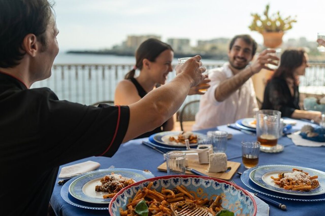Lezione di cucina in un'incantevole villa di fronte al mare — 4