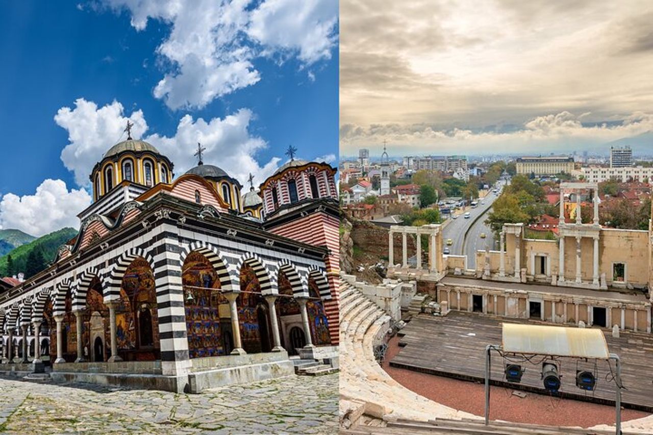 Tour di Plovdiv e del Monastero di Rila in un giorno