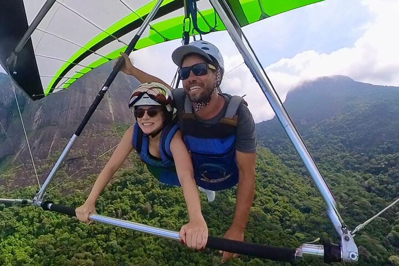 Esperienza di volo in deltaplano o parapendio a Rio. — 5