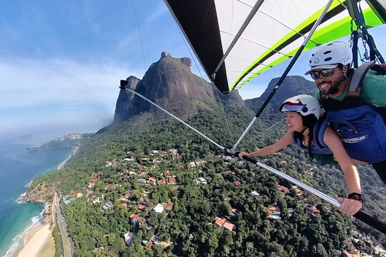 Esperienza di volo in deltaplano o parapendio a Rio. — 6