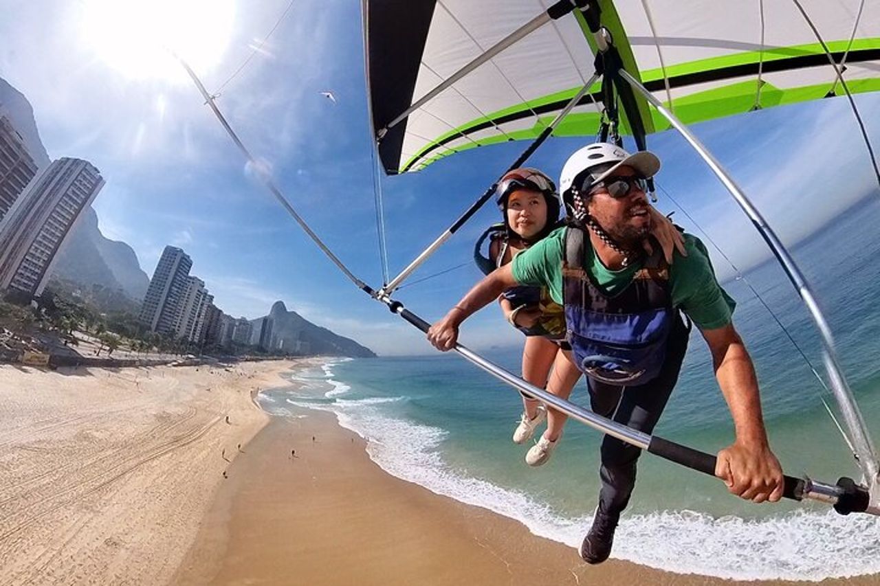 Esperienza di volo in deltaplano o parapendio a Rio. — 7