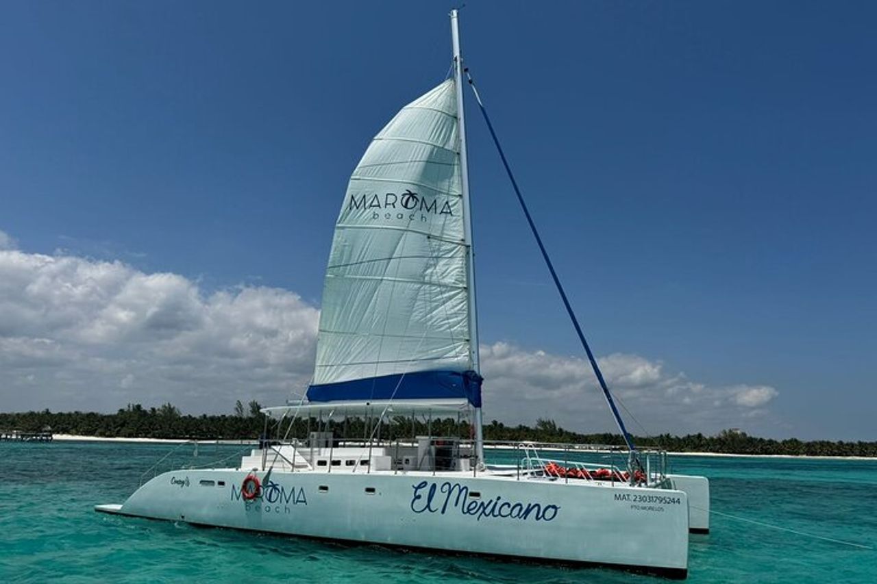 Crociera in catamarano nella Riviera Maya con snorkeling e beach club — 5
