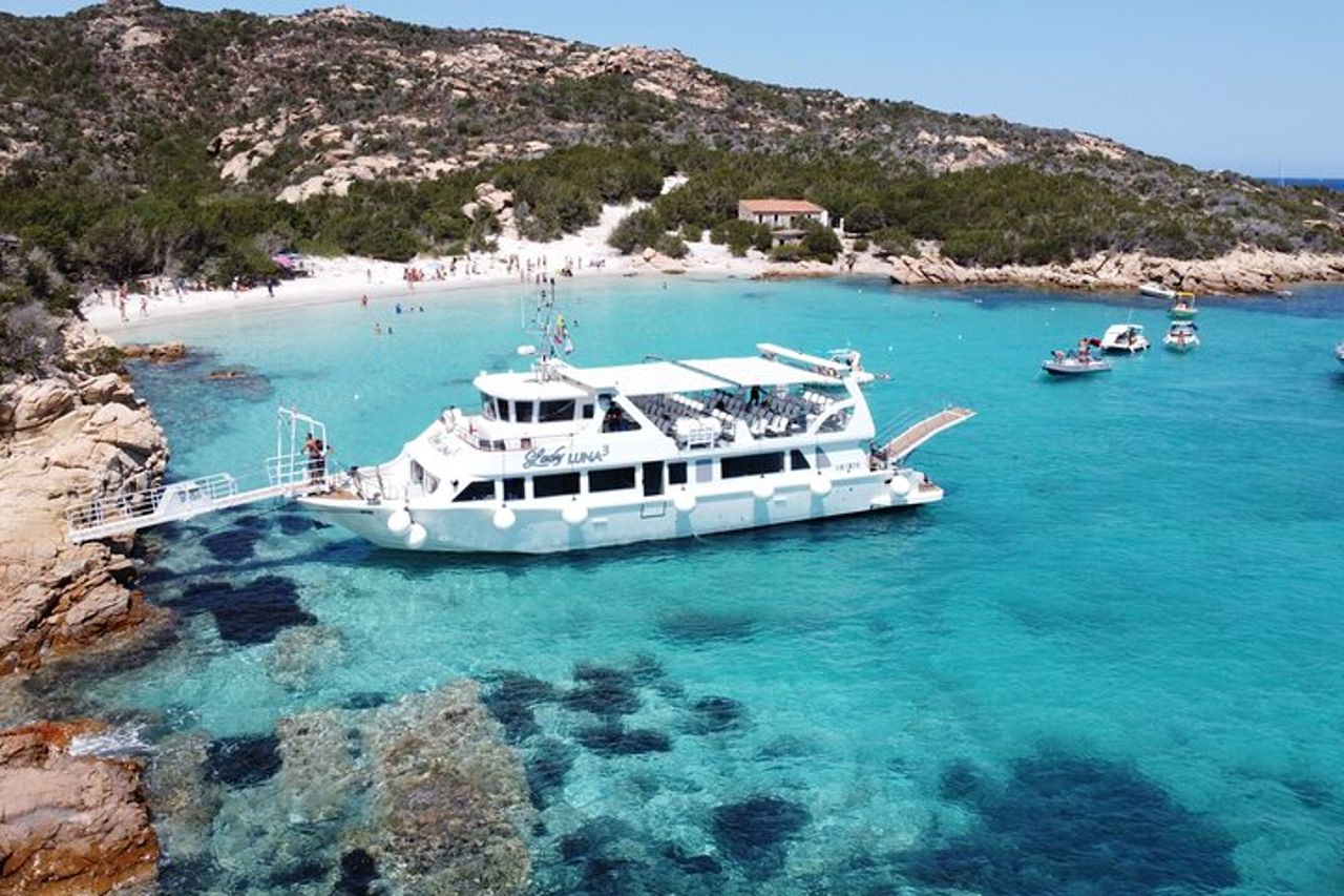 Escursione in barca di 4 soste Arcipelago di La Maddalena