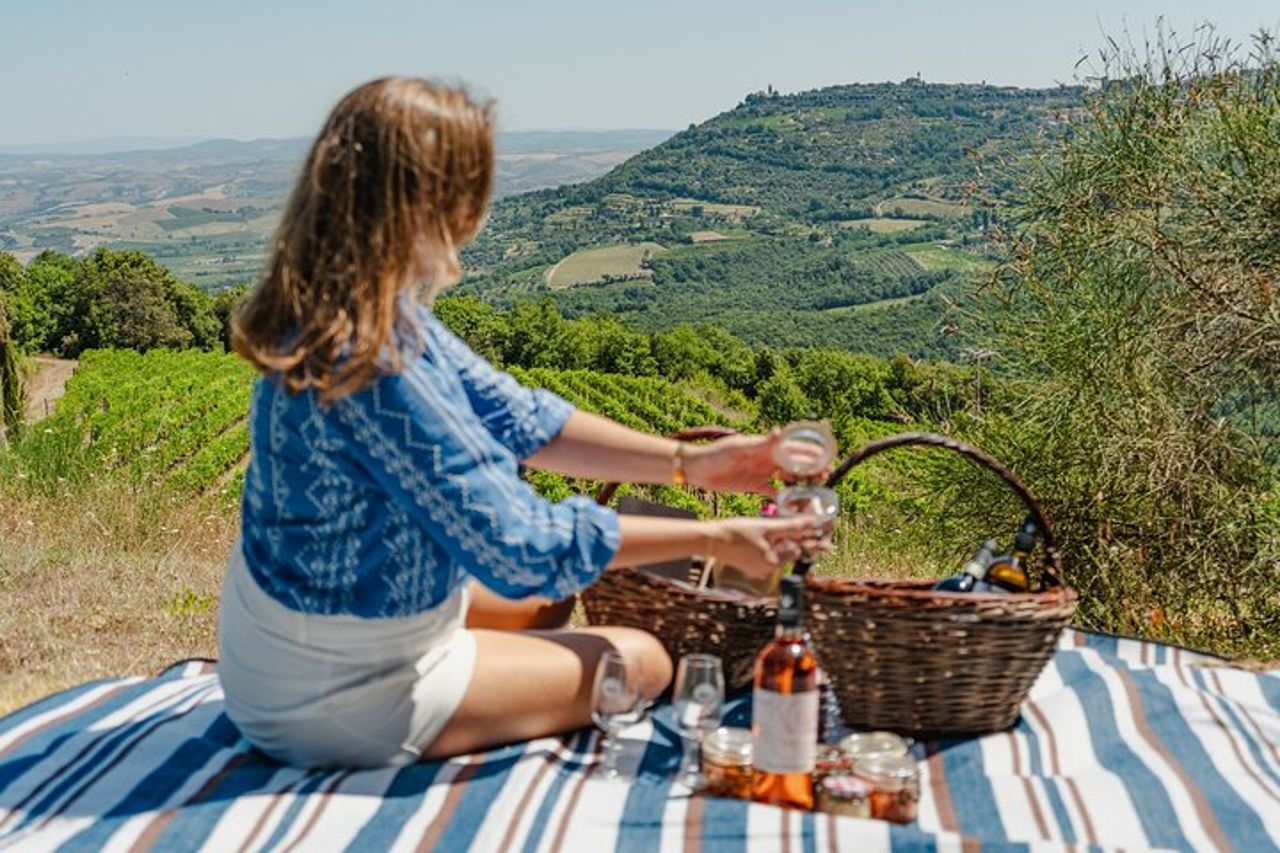 Visita guidata e picnic in vigna con una bottiglia di vino — 4