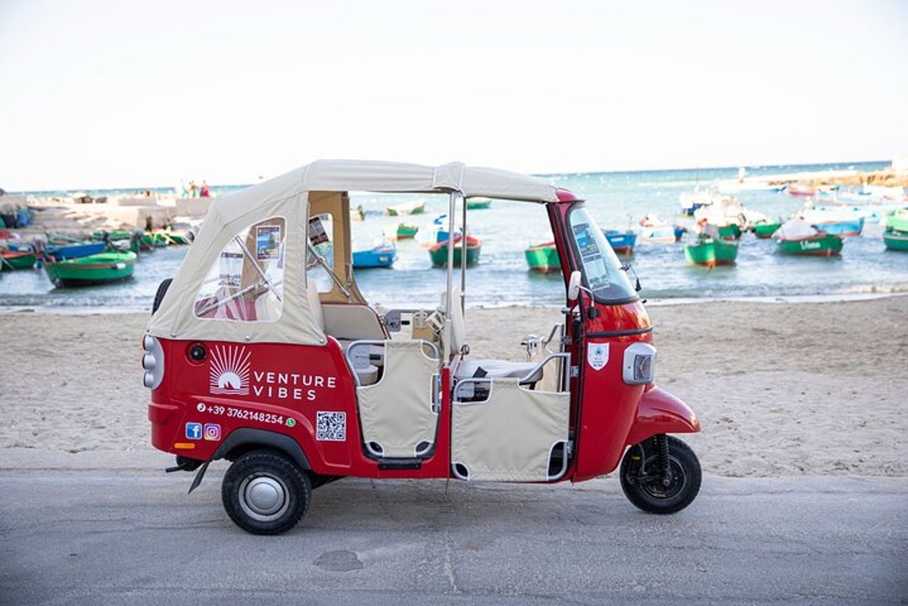Vintage Ape Calessino Tour Privato Polignano a Mare