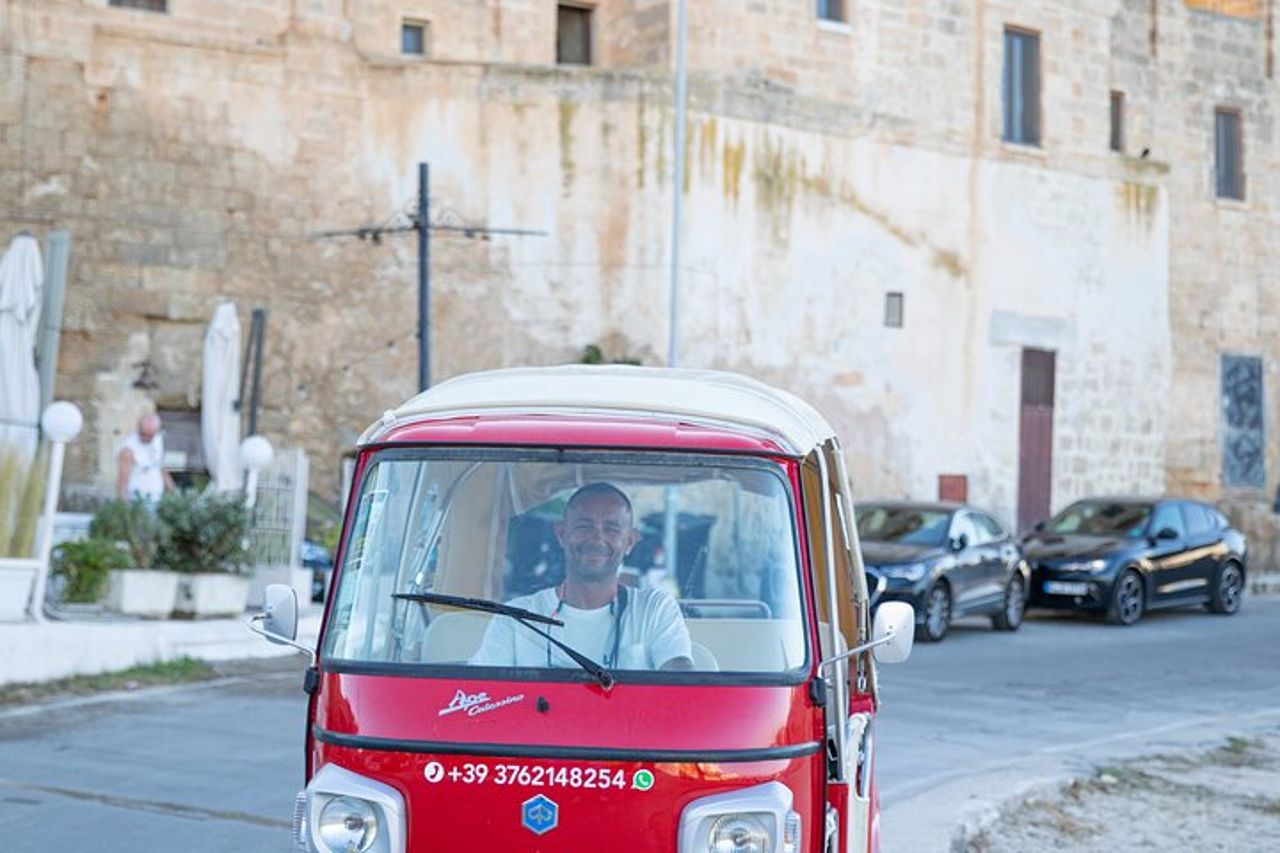 Vintage Ape Calessino Tour Privato Polignano a Mare — 5