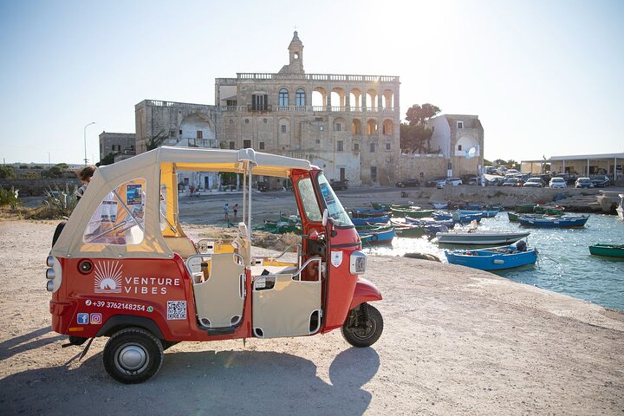 Vintage Ape Calessino Tour Privato Polignano a Mare — 9