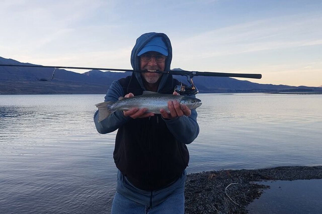 2 ore di pesca nel lago Tekapo — 3