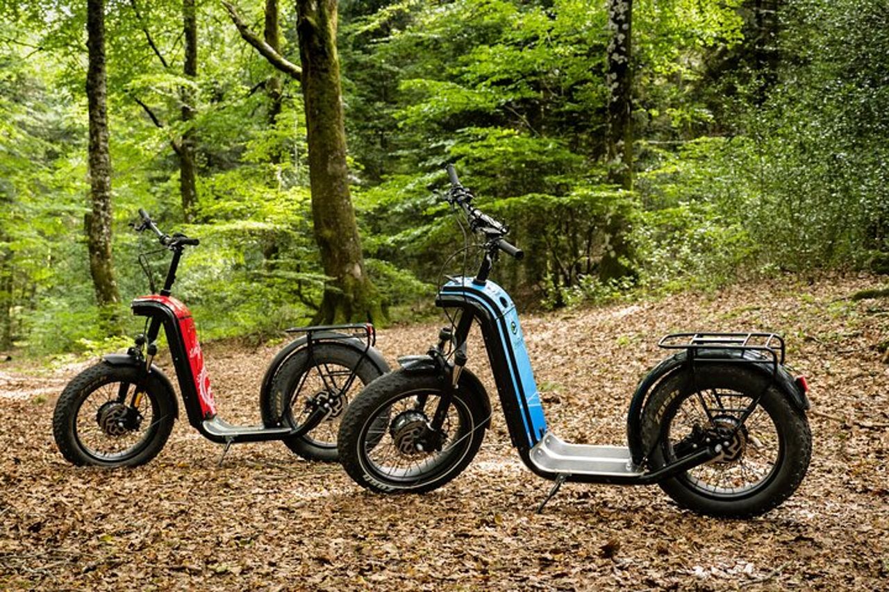 Esplora le foreste dell'Alta Linguadoca su uno scooter elettrico — 2