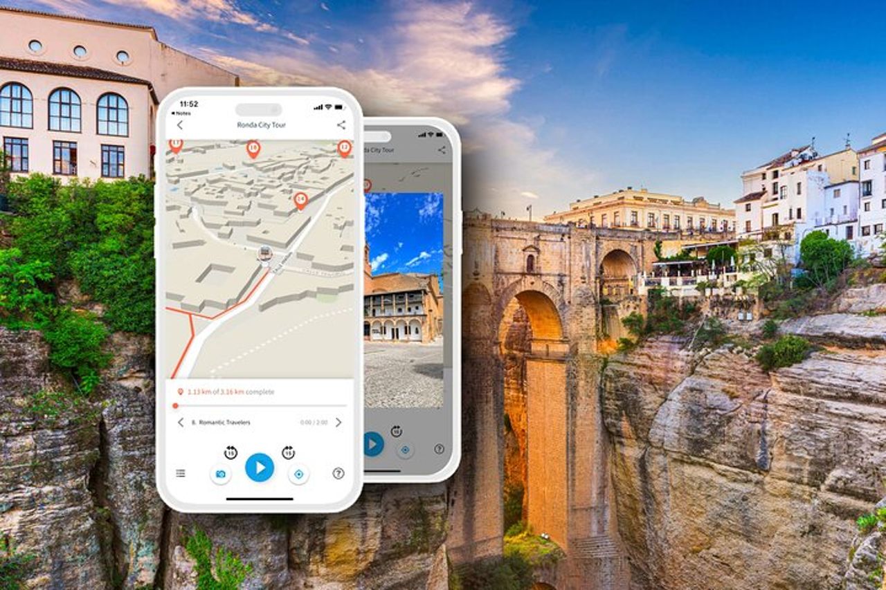 Tour a piedi della città vecchia di Ronda con audioguida sul tuo smartphone — 3