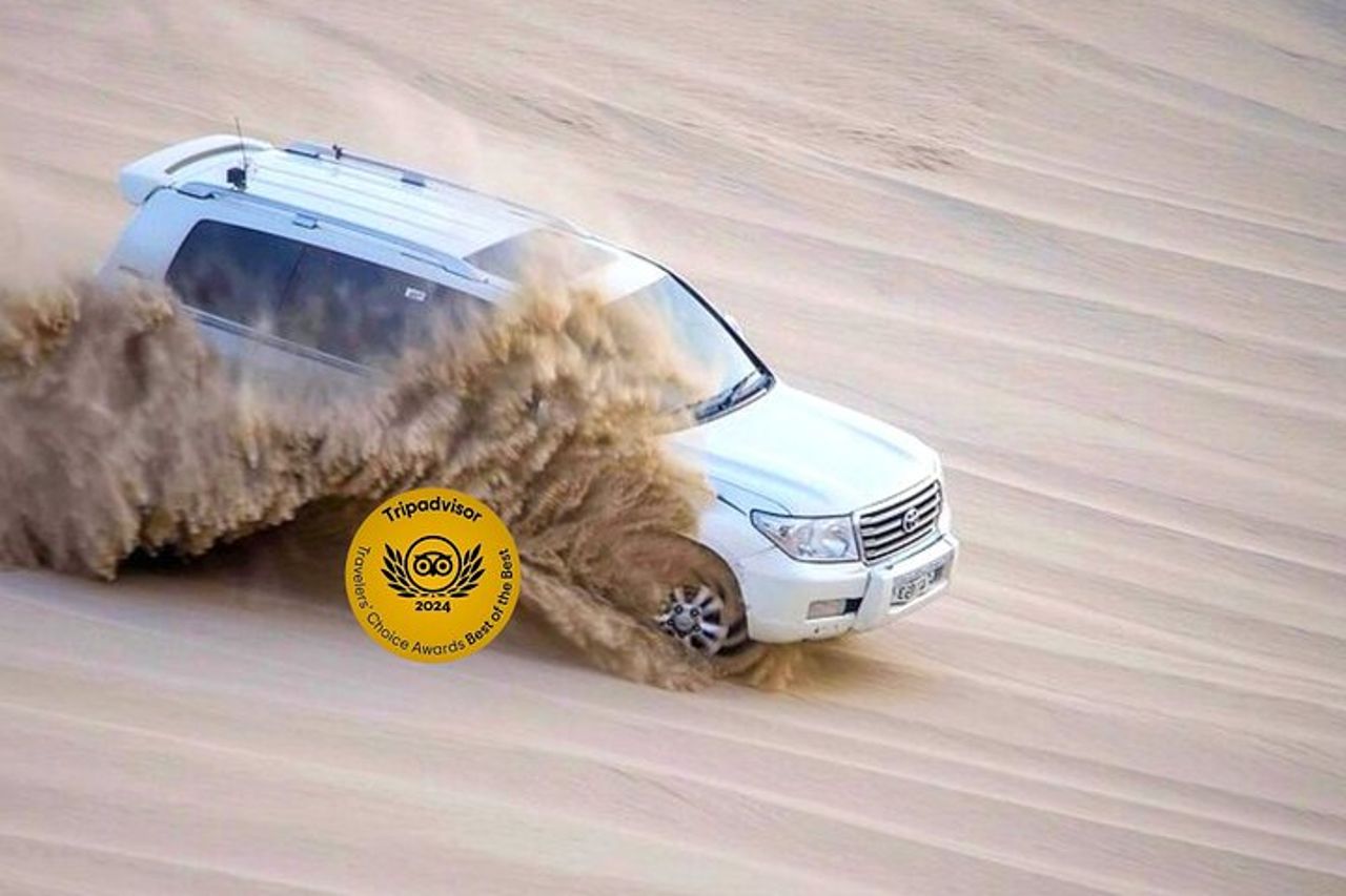 Qatar Gold Dune Safari, Dune Bashing, Camel Ride, Sand Boarding, Inland Sea Desert — 4