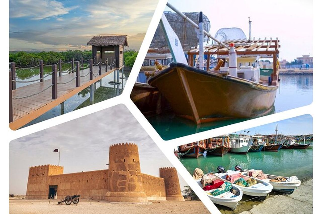 Tour di mezza giornata del Qatar del Nord:Al Zubarah, Isola Viola & Mangrovie — 2