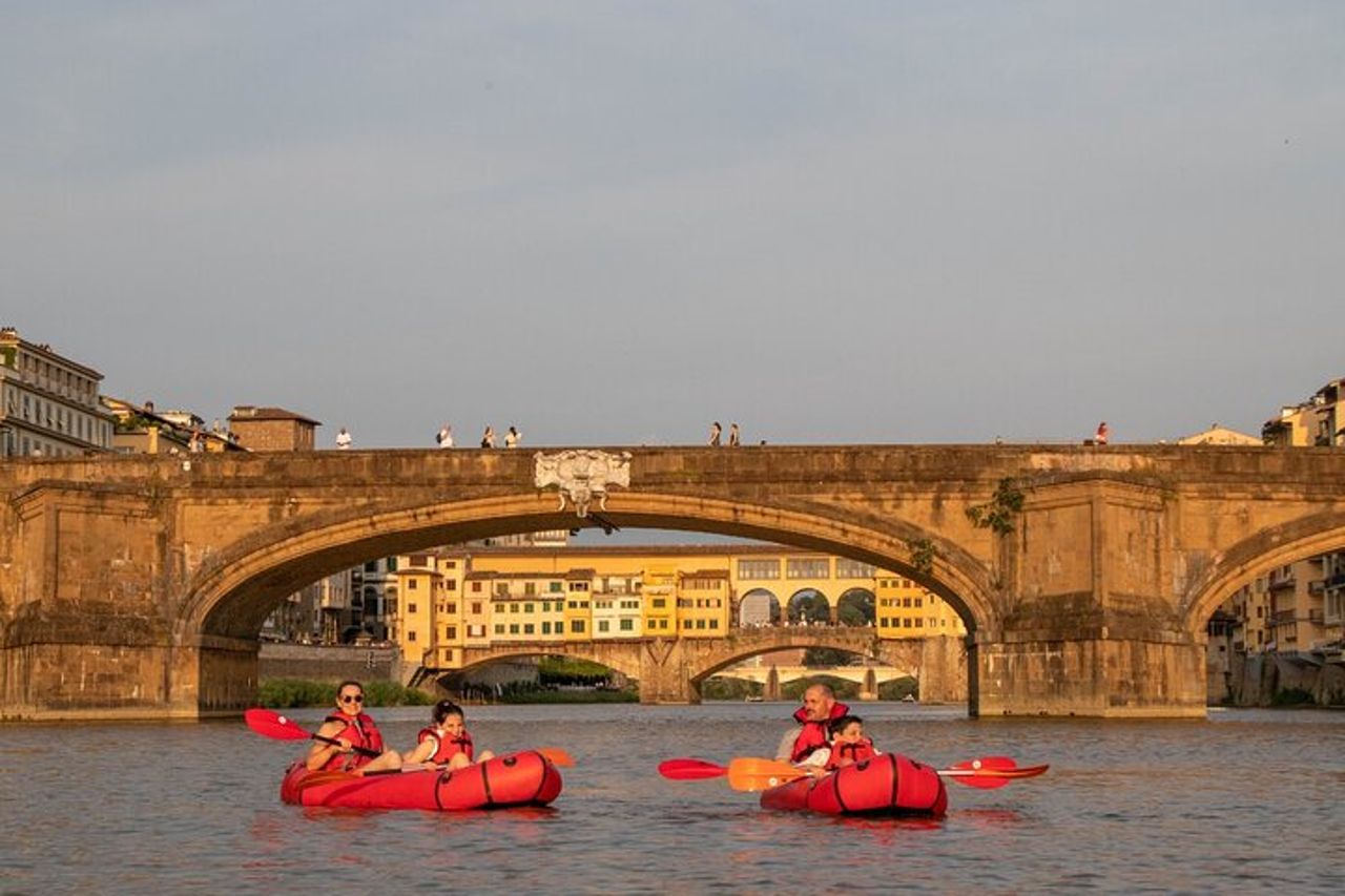 Kayak Soft a Firenze sotto alle Arcate di Pontevecchio — 7