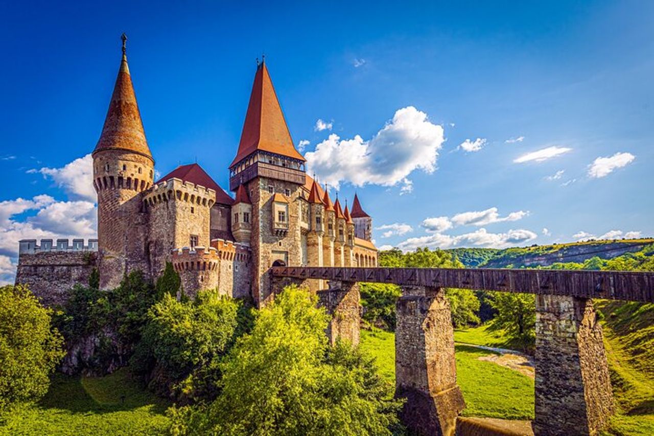 Miniera di sale di Turda, Castello di Corvin e Fortezza di Alba da Cluj — 2