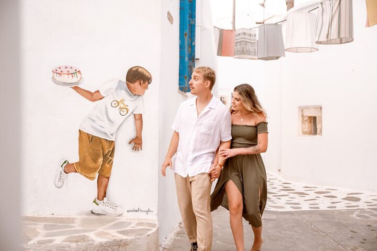 Servizio fotografico privato per le vacanze con fotografo a Paros — 3
