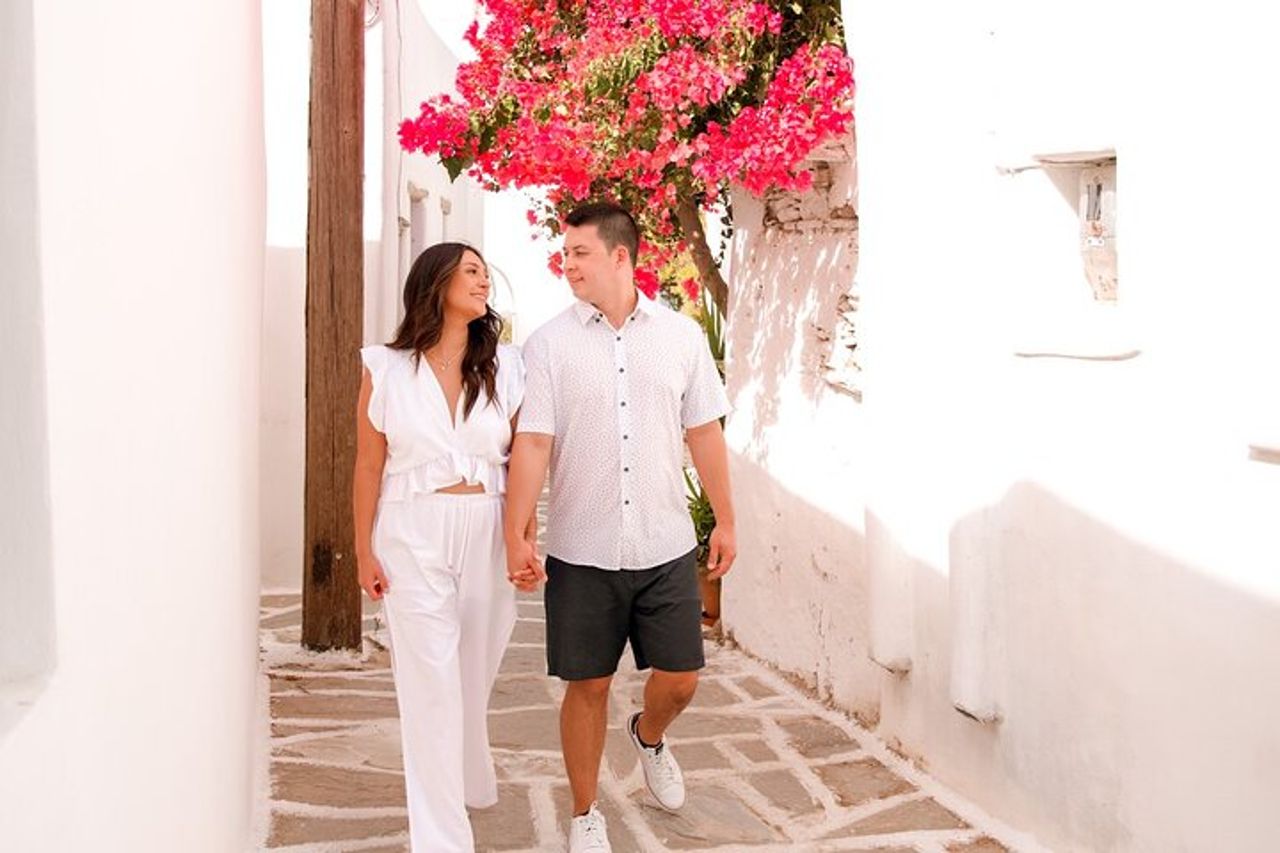 Servizio fotografico privato per le vacanze con fotografo a Paros — 4