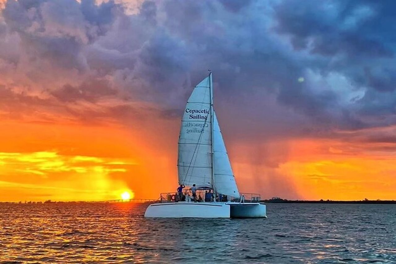Vela al tramonto nel sud-ovest della Florida — 2