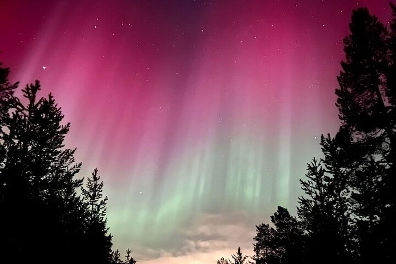 Aurora Camp e cena con fuoco aperto — 5