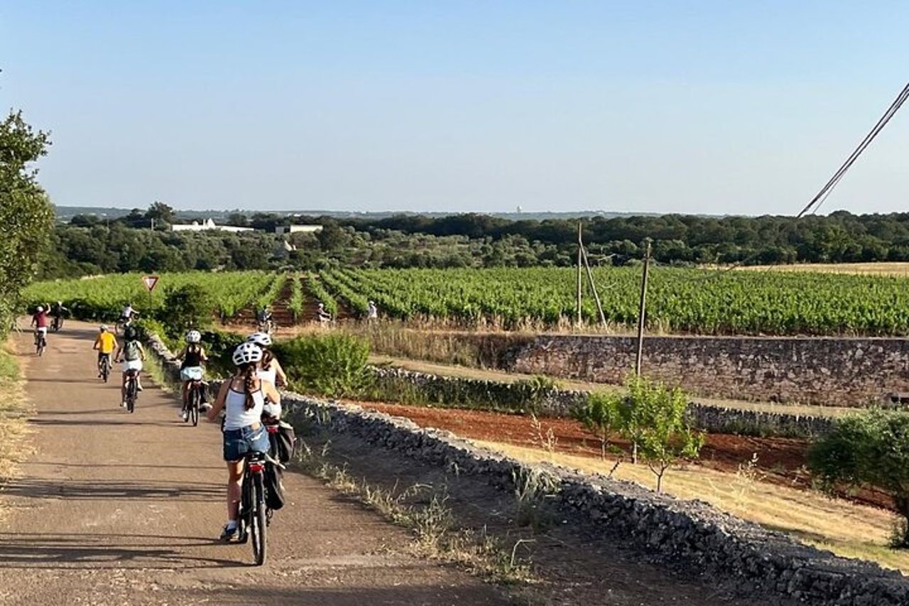 e bike tour Alberobello e Locorotondo andata e ritorno