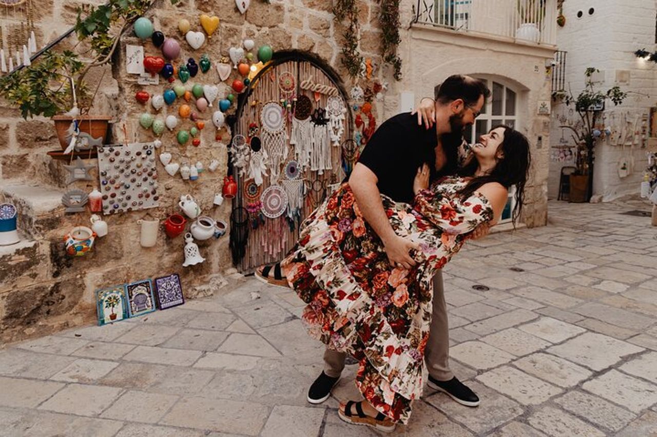 Servizio fotografico di coppia o famiglia Polignano a Mare — 9