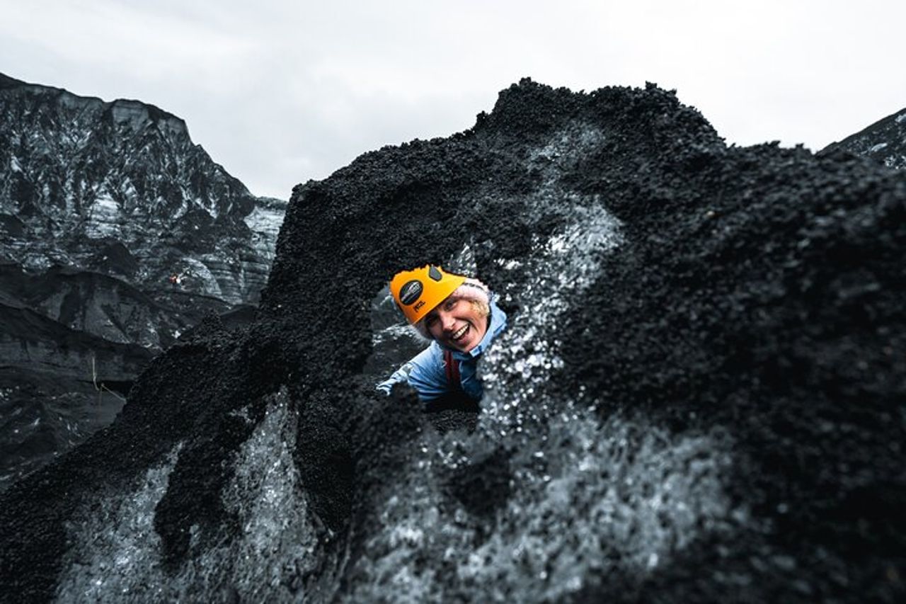 Grotta di ghiaccio del vulcano Katla - Tour in super jeep da Vik — 9
