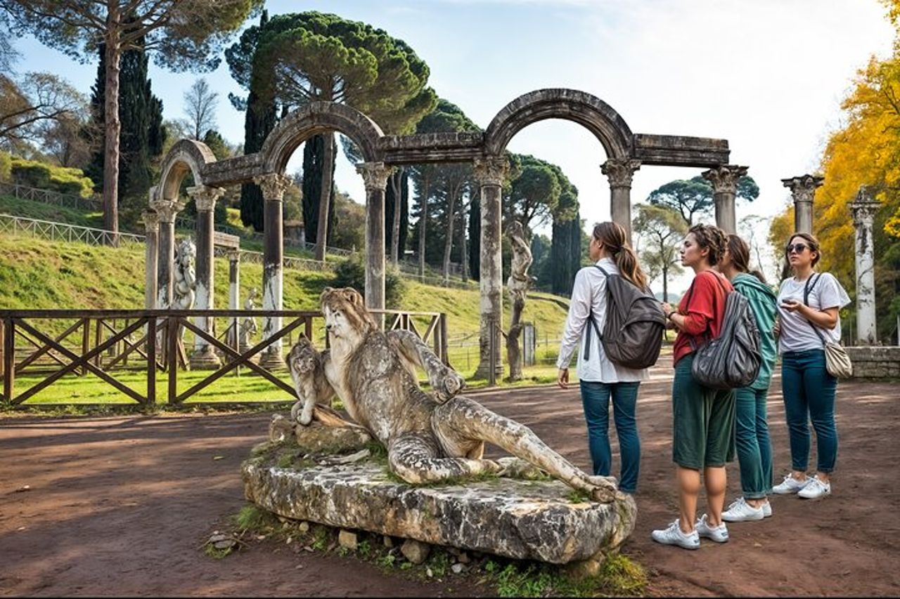 Escursione privata di un giorno a Villa Adriana da Roma in treno — 2