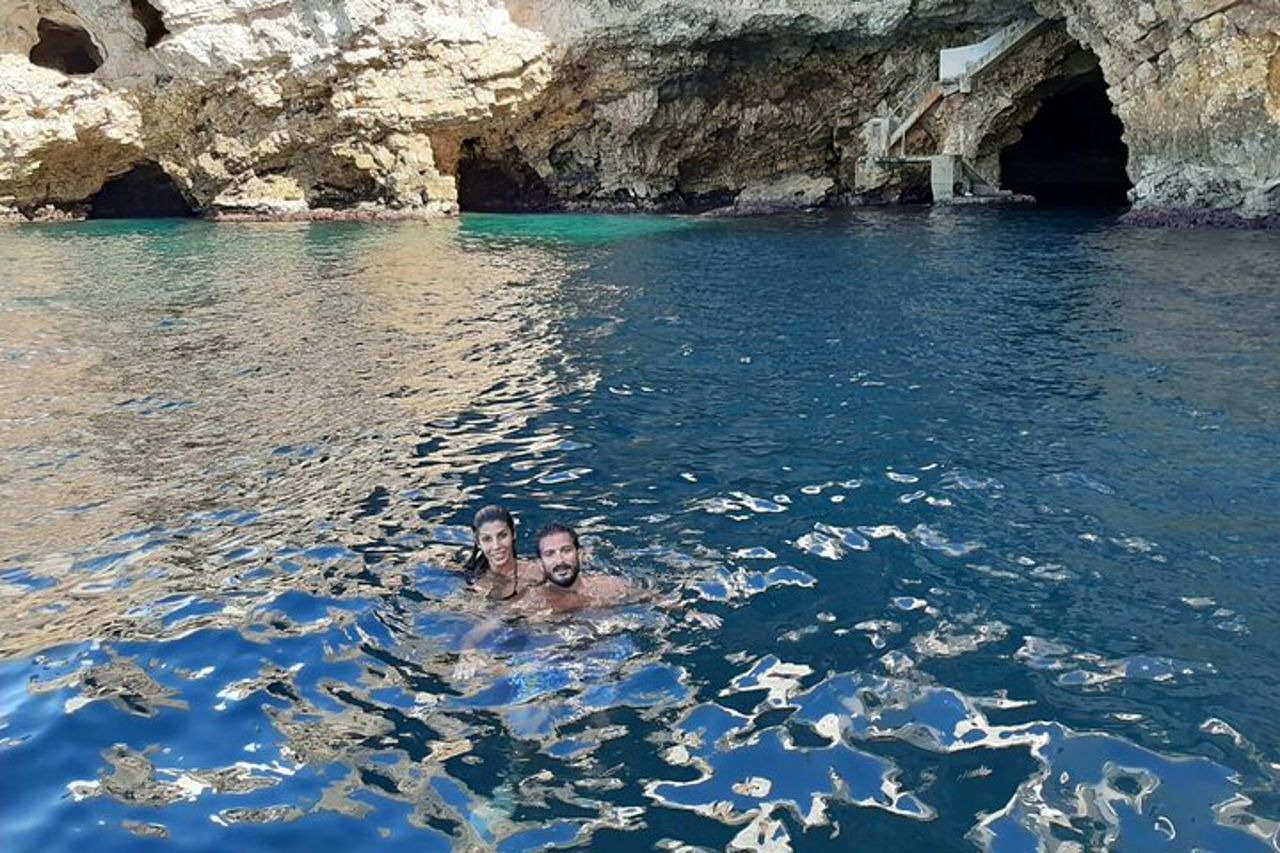 Monopoli 3h Tour privato in Barca delle grotte di Polignano