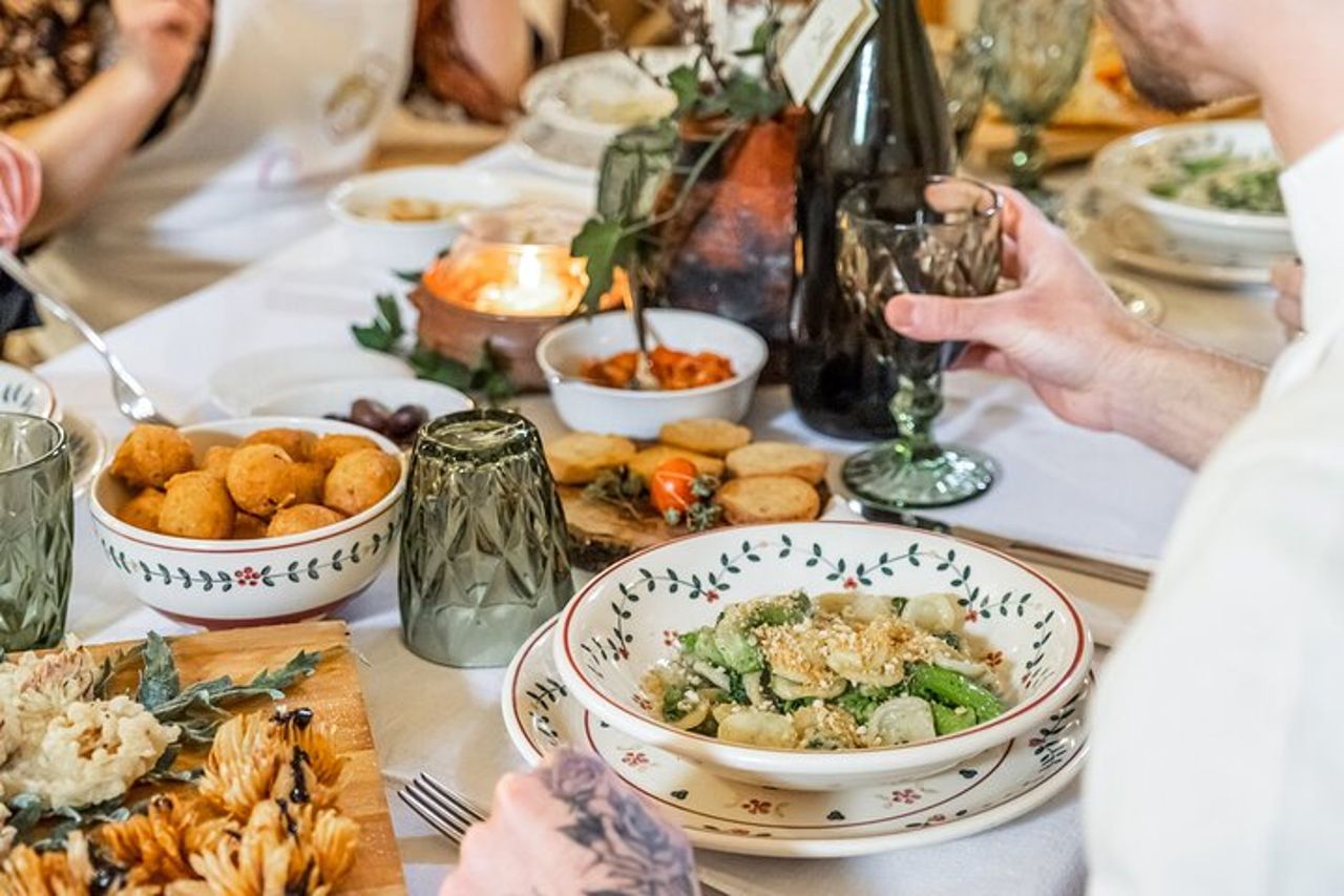 Tour a piedi a Lucca & corso di cucina tradizionale con vino — 7