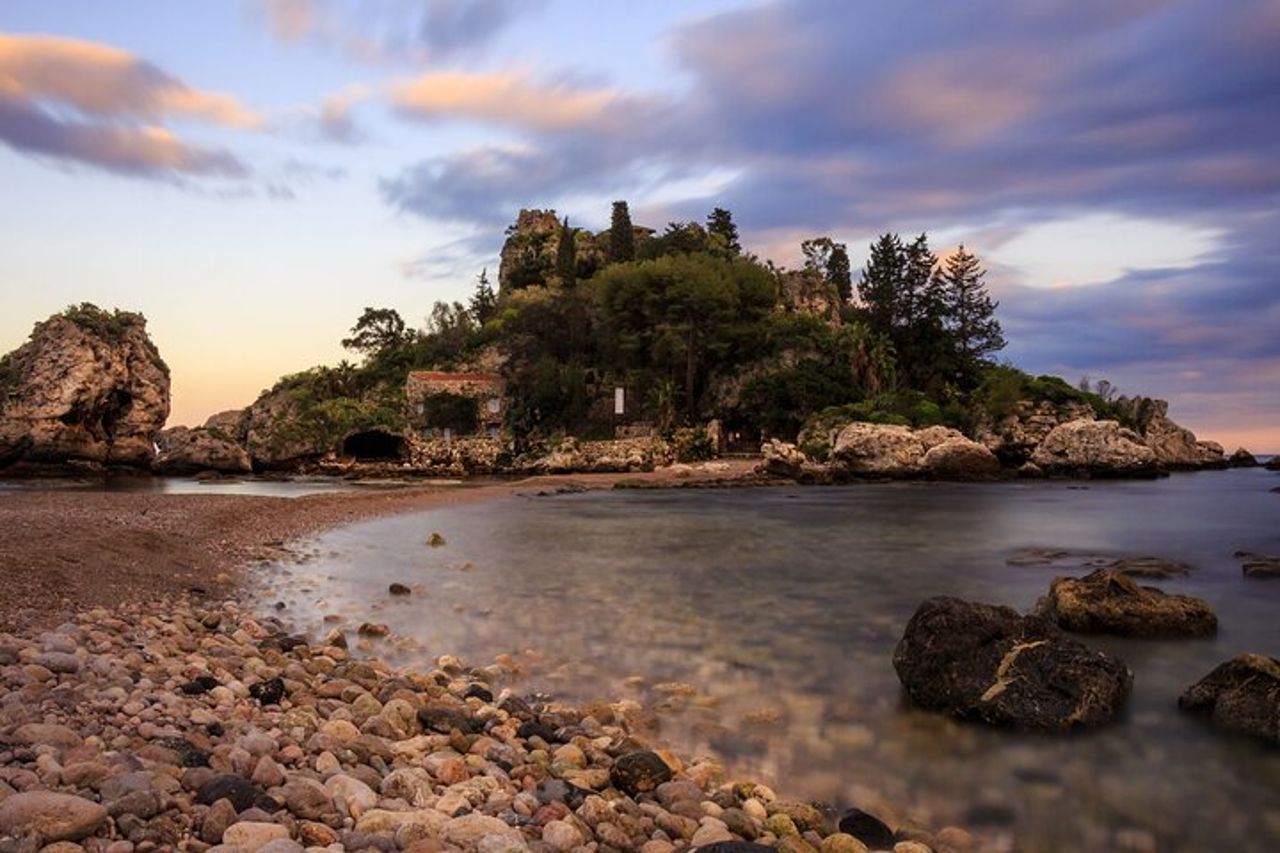Tour da Taormina al padrino e Giro in barca Isola Bella