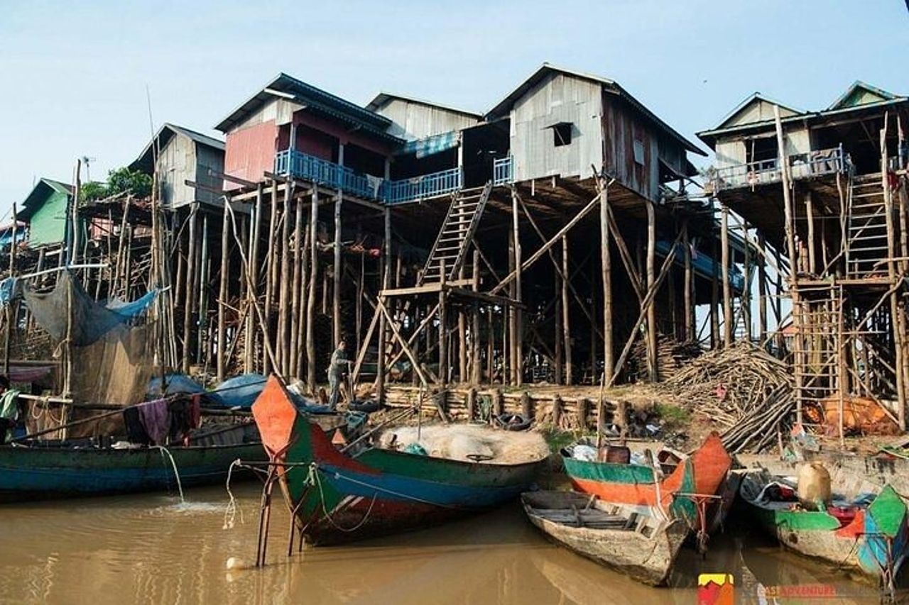 Siem Reap: Kompong Pluk Tonle Sap, crociera turistica nel villaggio galleggiante — 2