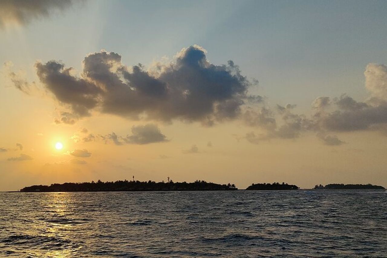 Malé Serenity Sandbank Snorkeling e vista sul tramonto — 3