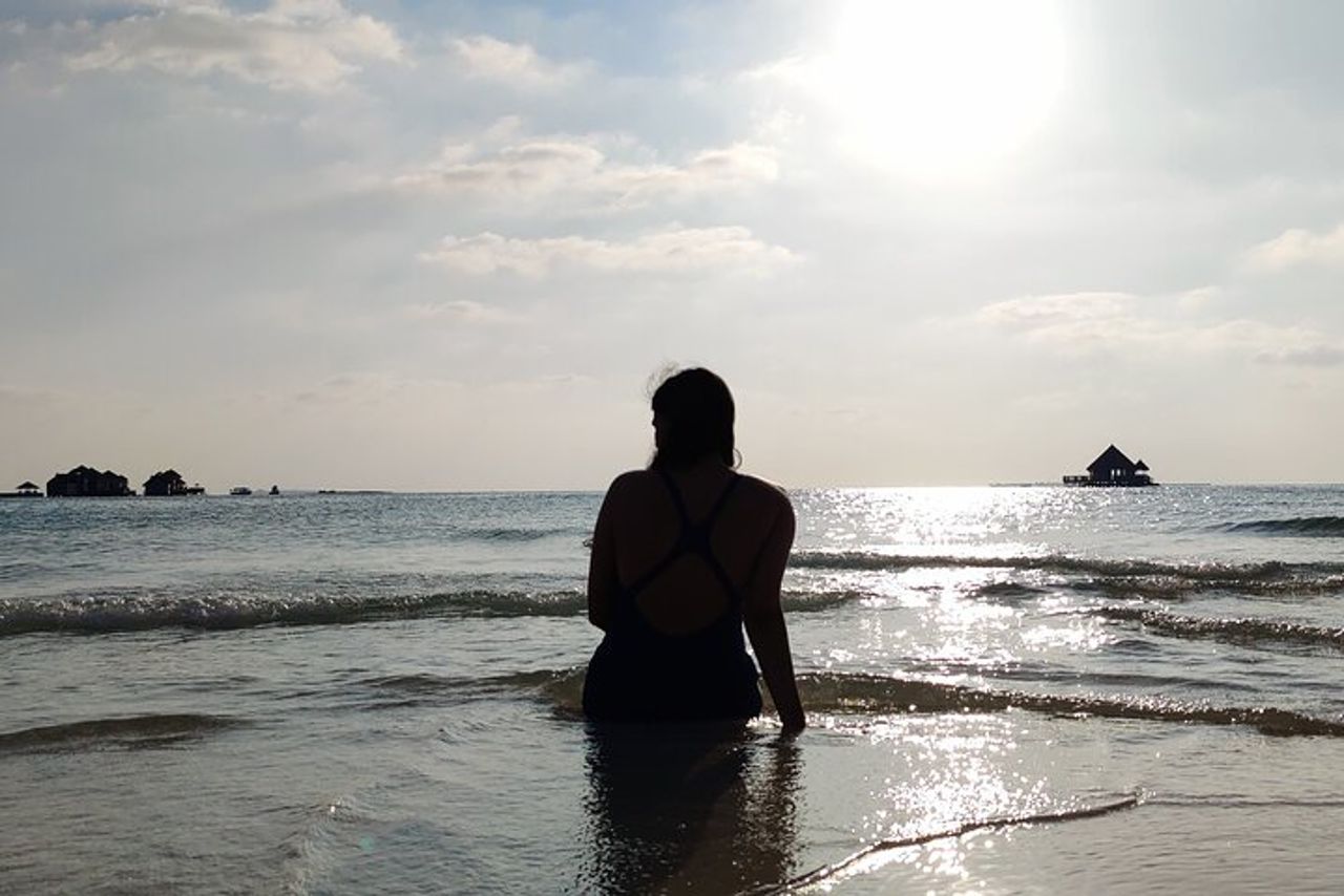 Malé Serenity Sandbank Snorkeling e vista sul tramonto — 4
