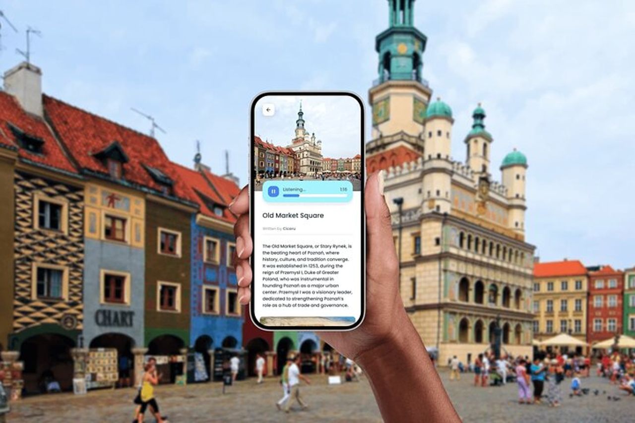 Tour interattivo della città di Poznań