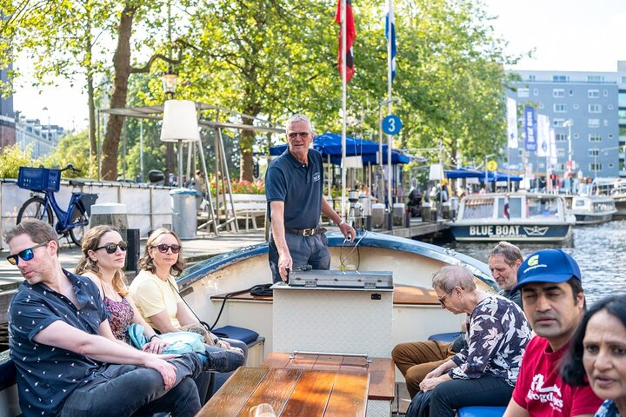 Crociera sul canale turistico di Amsterdam Open Boat — 2