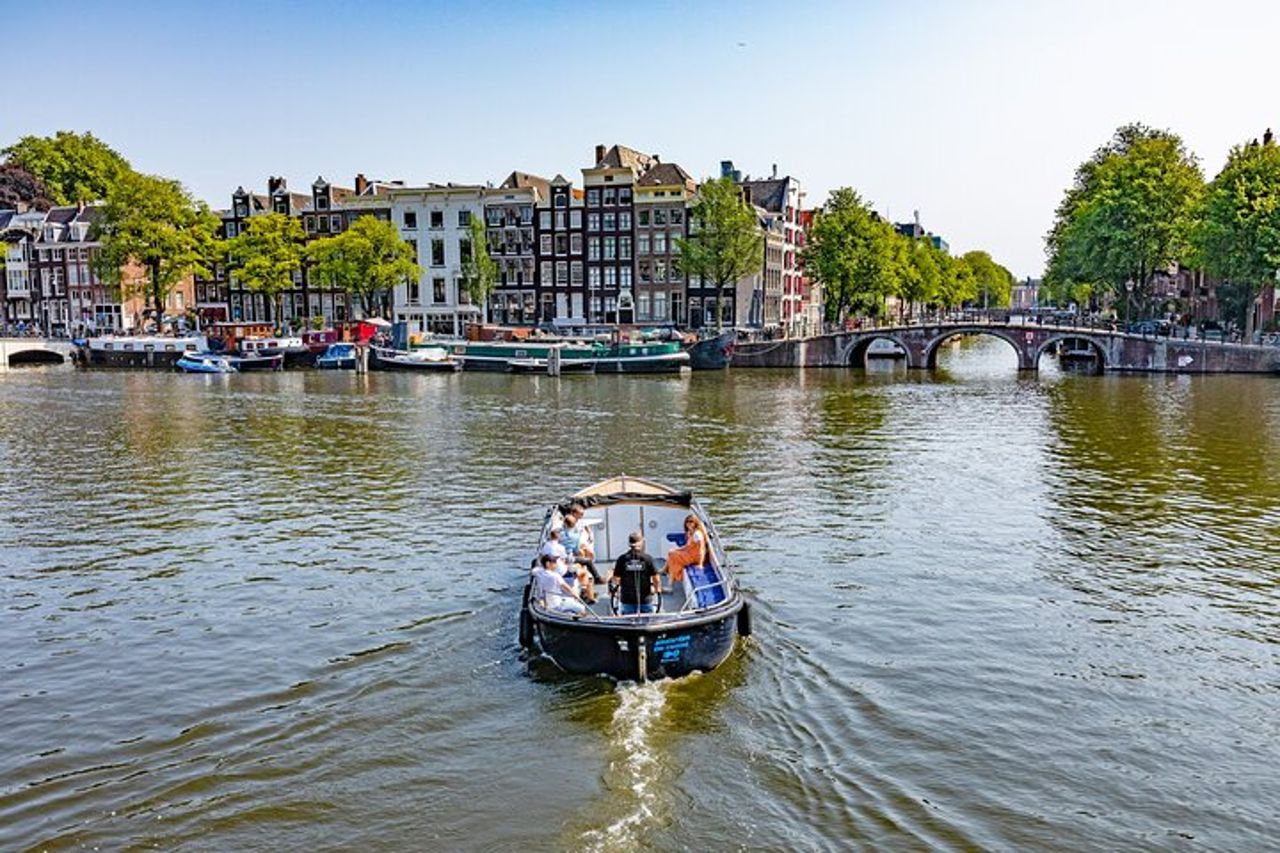 Crociera sul canale turistico di Amsterdam Open Boat — 6