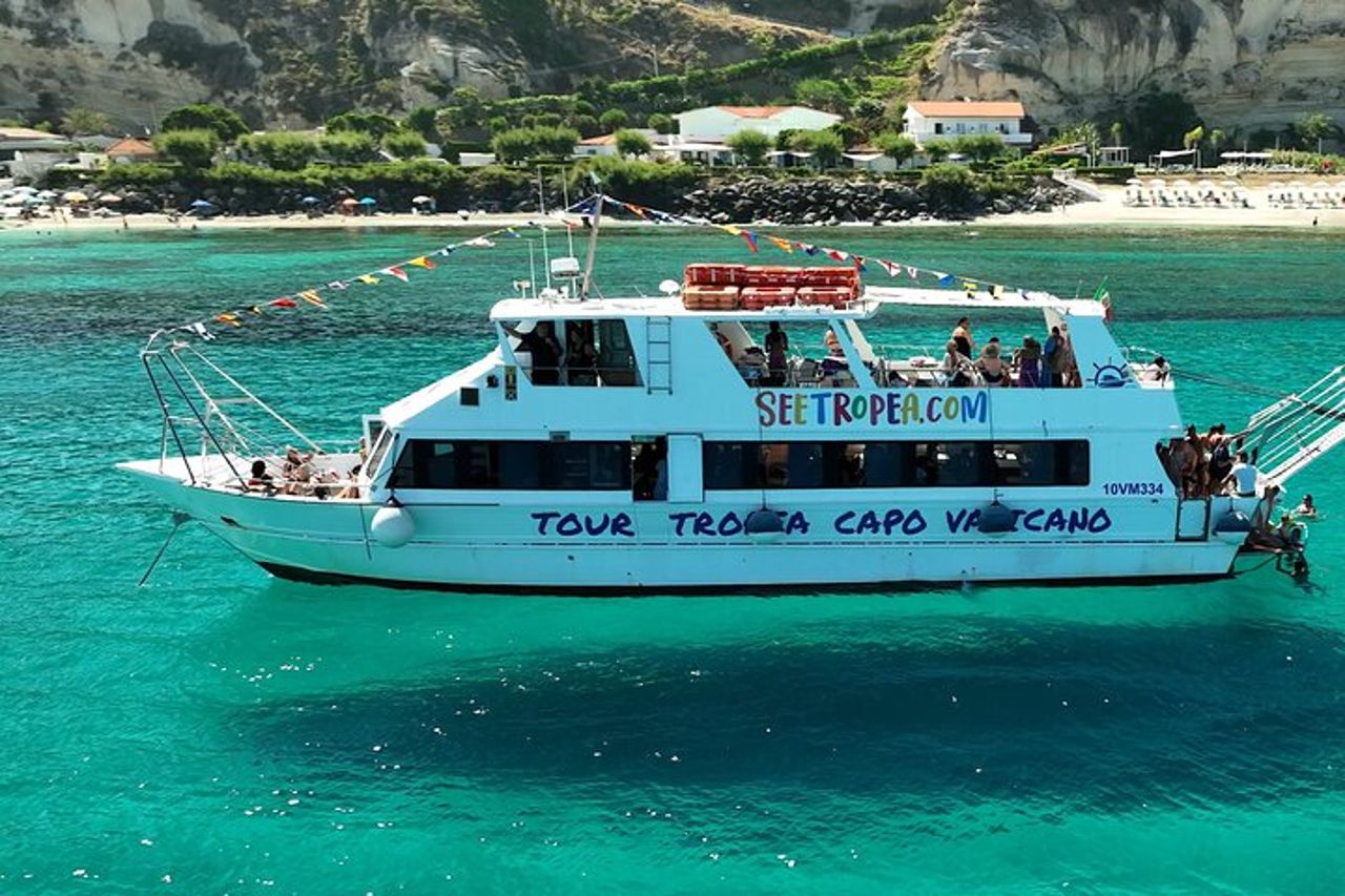 Tour barca Tropea Capo Vaticano aperitivo e snorkeling pomeriggio — 8