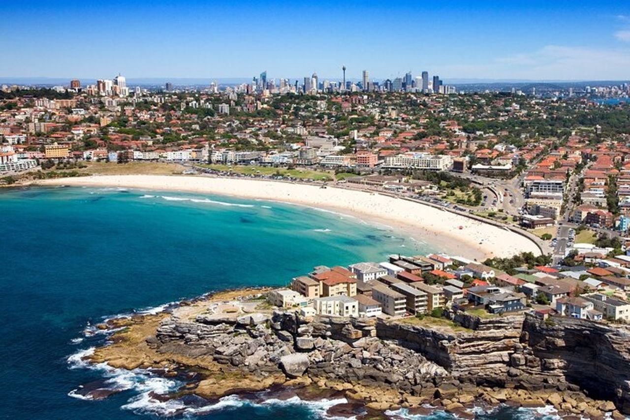 Volo panoramico in elicottero nel porto di Sydney — 6