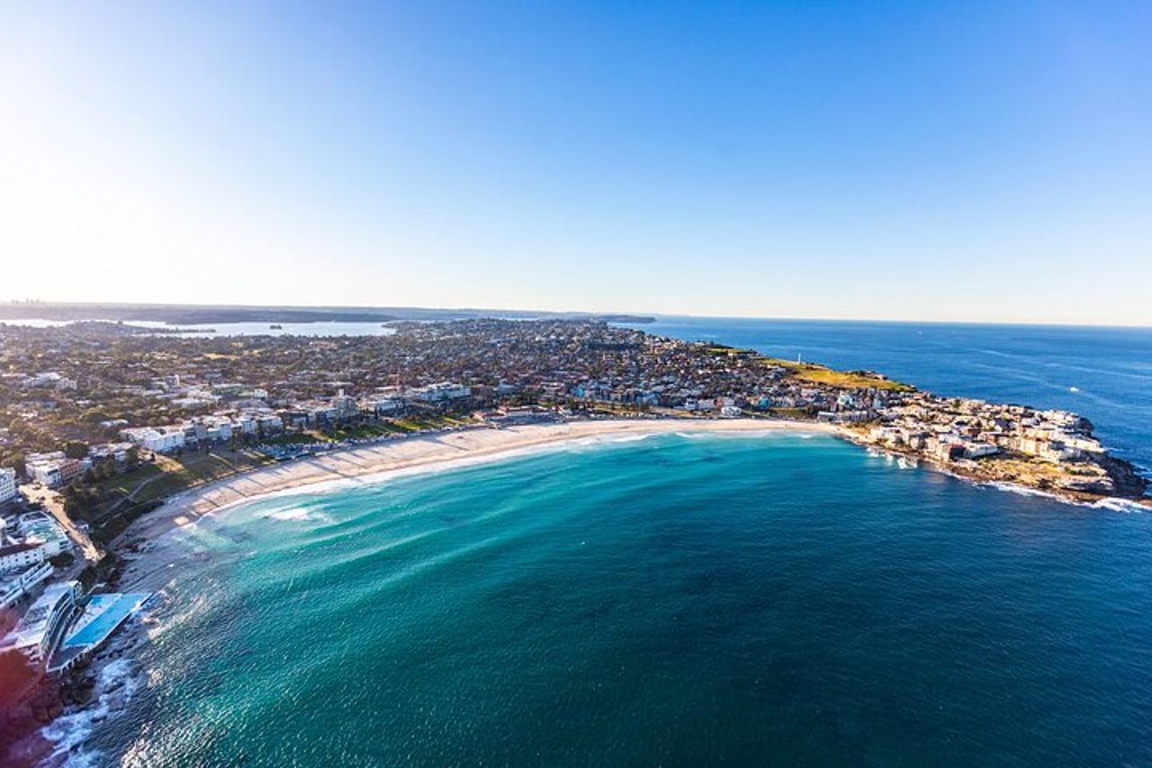 Volo panoramico in elicottero nel porto di Sydney — 7