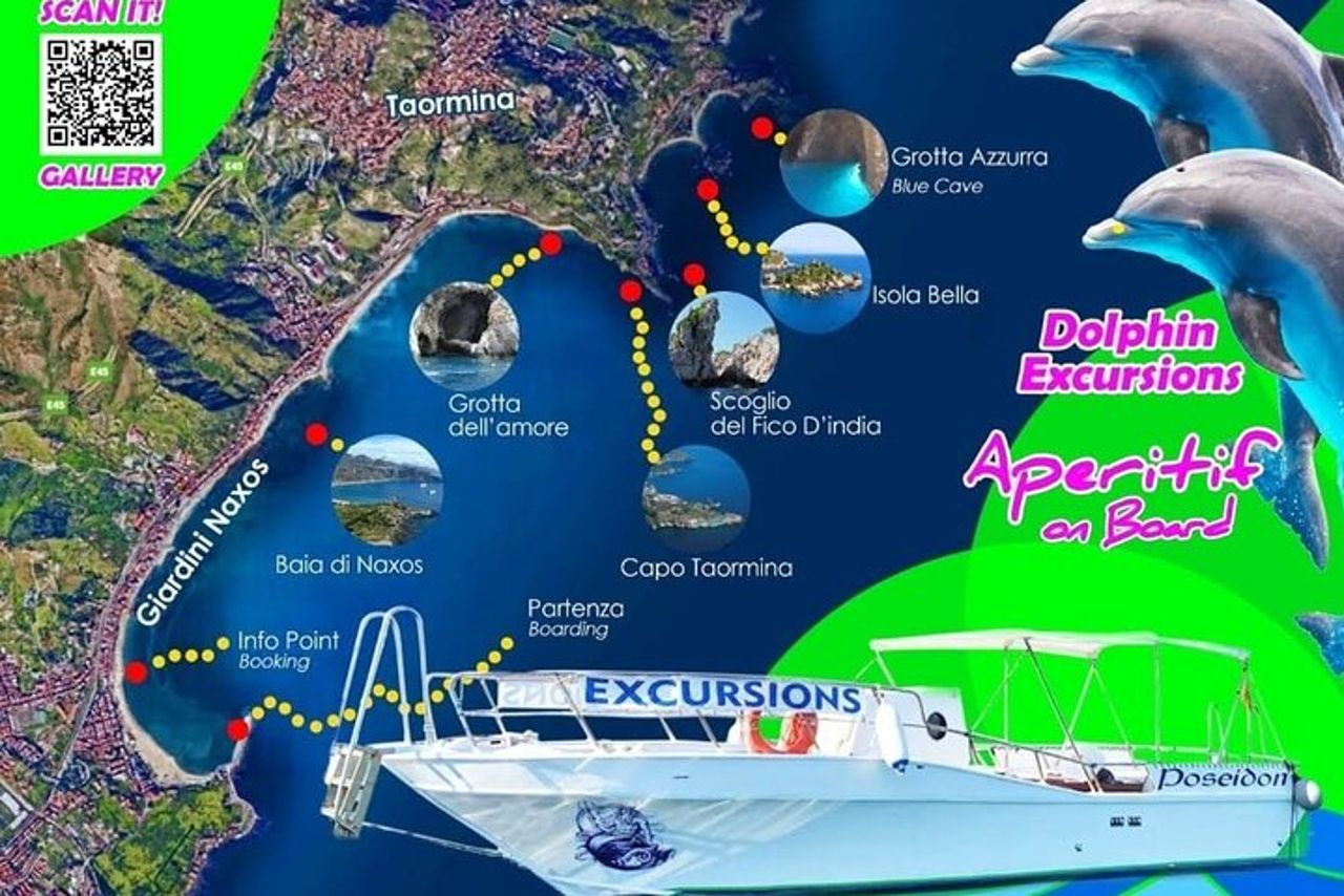 Tour a Barca Taormina Giardini Naxos Isola bella — 3