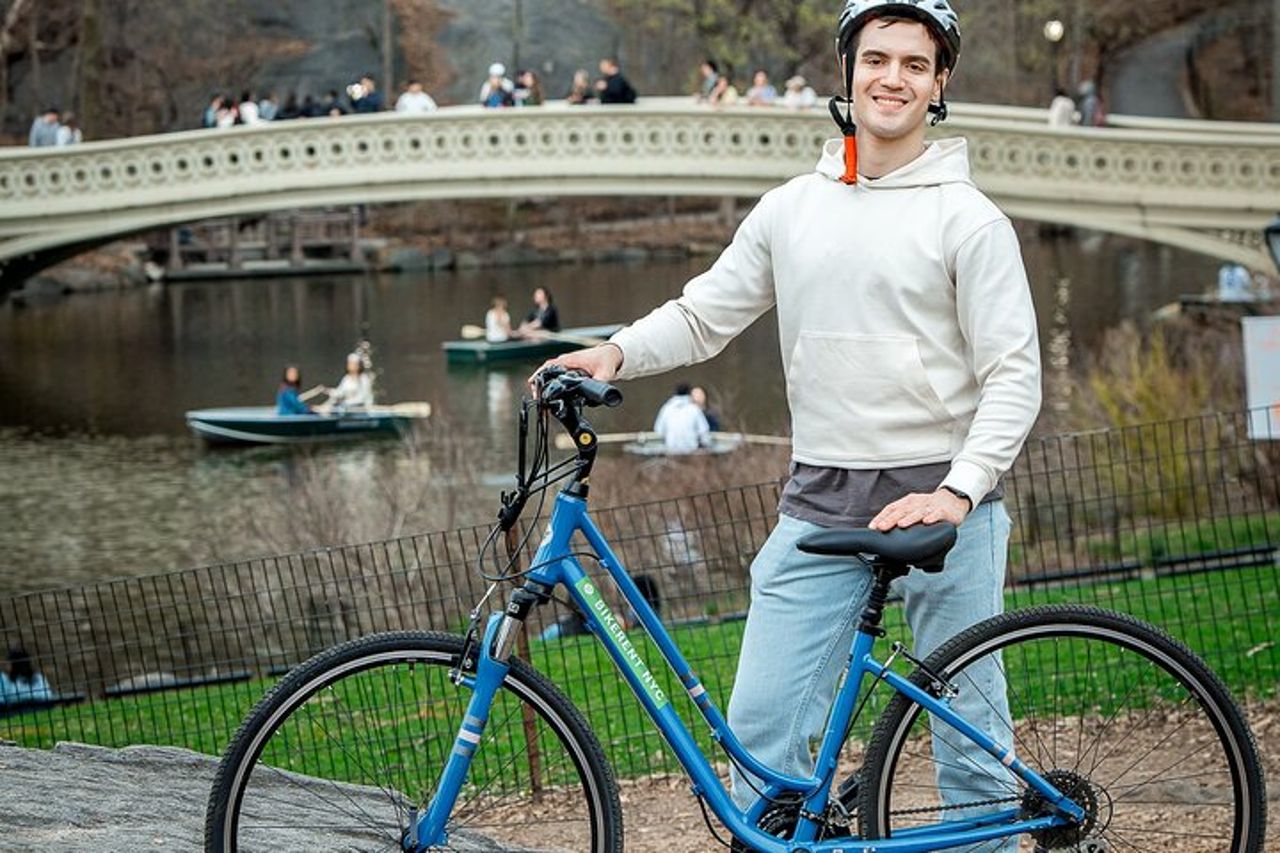 Central Park, New York City, noleggio bici — 4