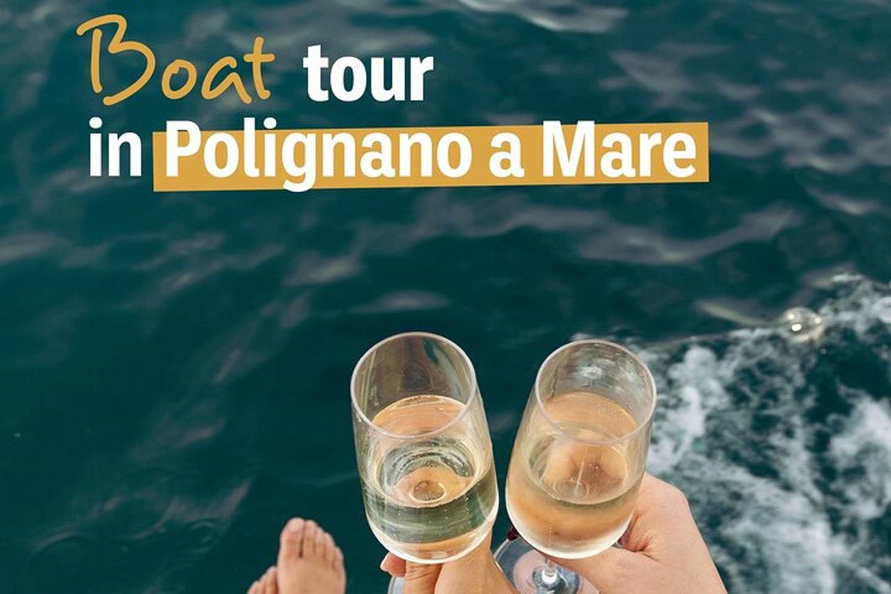 Giro in barca nelle grotte di Polignano a Mare da Polignano, Bari o Brindisi — 3