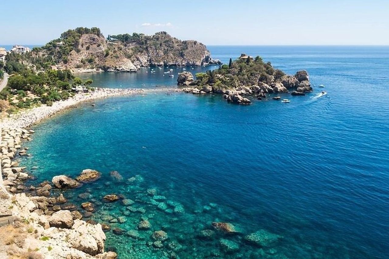 Giardini Naxos, Taormina e Isola Bella Tour in barca — 2