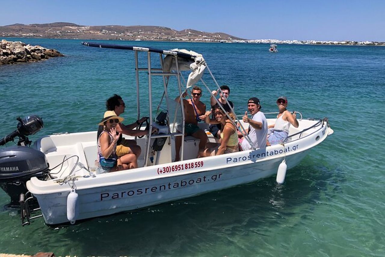 Noleggio barche nella Costa di Paros — 5