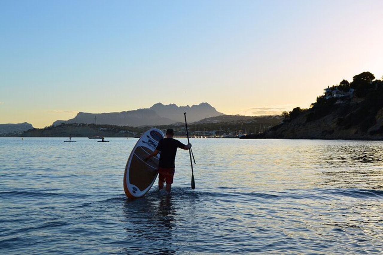 Noleggio Paddle Surf nel mare di Moraira — 7