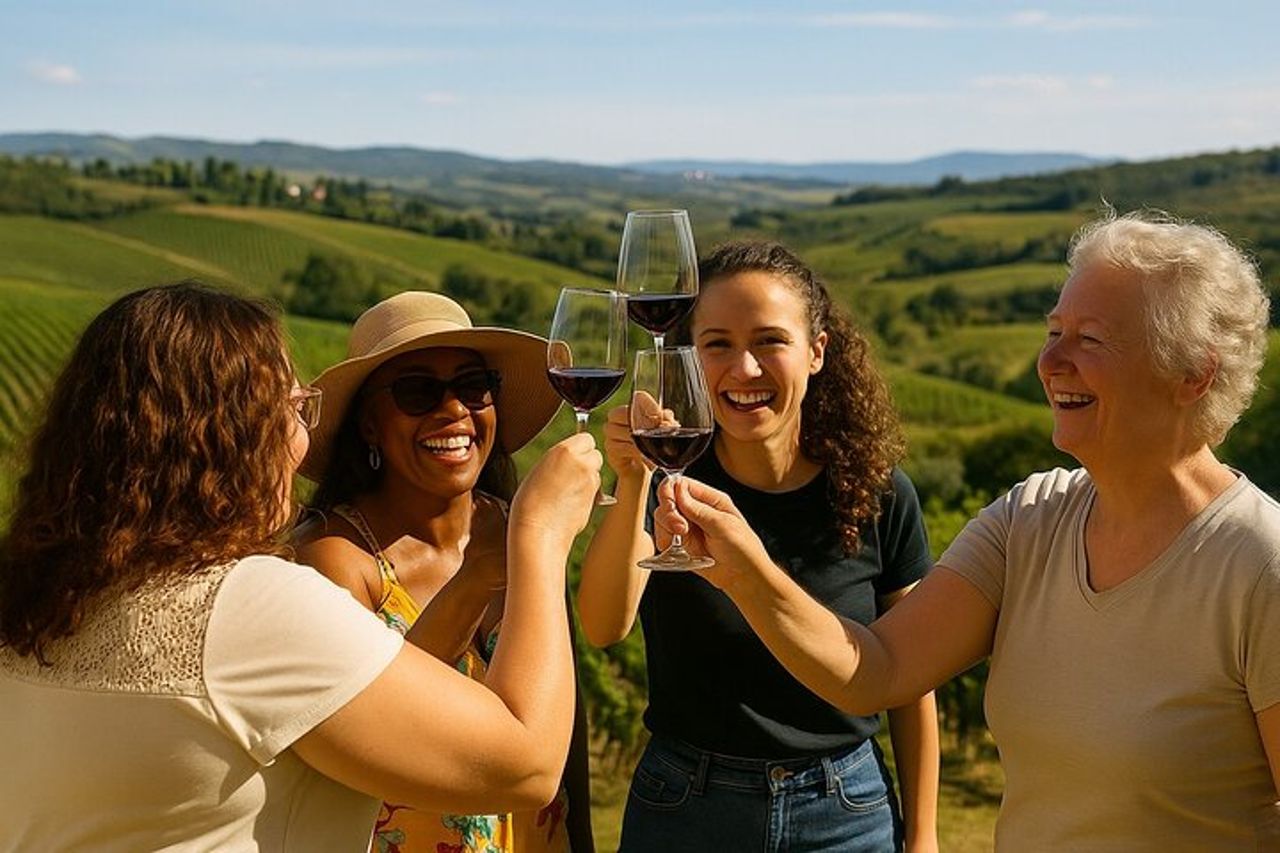 Firenze: Grande Strada del Vino e dell'Olio del Chianti con Pranzo